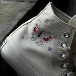 CONVERSE CHUCK TAYLOR ALL STAR PLATFORM / WHITE BUTTERFLY