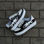 A BATHING APE BAPE STA LOW / BLOCK SHARK BLACK