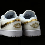 AIR JORDAN 1 LOW SE / WHITE GOLD