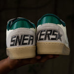 GOLDEN GOOSE BALL STAR / WHITE GREEN OR