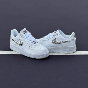 Nike Air Force 1 / Molten Metal Swoosh