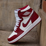 AIR JORDAN 1 RETRO HIGH OG / ARTISANAL TEAM RED