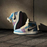 AIR JORDAN 1 HIGH ZOOM / CELESTINE BLUE