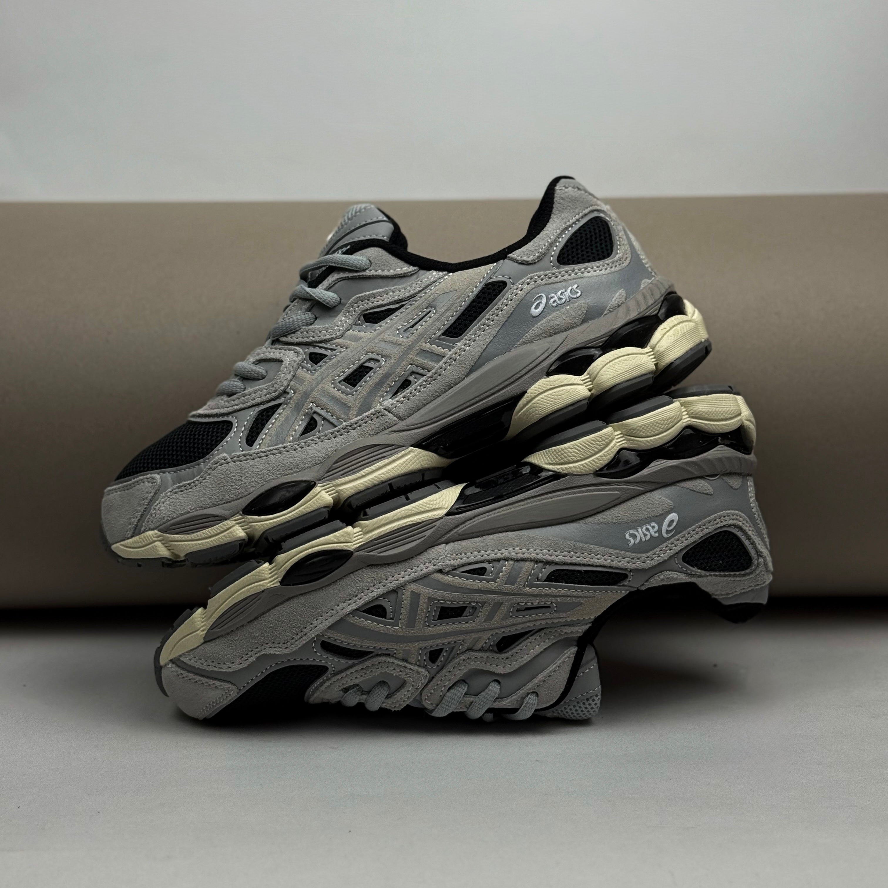 ASICS GEL-NYC  / BLACK PIEDMONT GREY