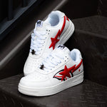 A BATHING APE BAPE STA LOW / SHARK WHITE