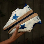 GOLDEN GOOSE BALL- STAR / WHITE BLUE OR