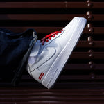 NIKE AIR FORCE 1 MID / SUPREME WHITE