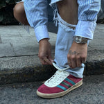 ADIDAS GAZELLE INDOOR / COLLEGIATE BURGUNDY