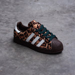 ADIDAS SUPERSTAR ll / LEOPARD DARK BROWN