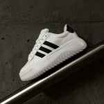 ADIDAS GRAND COURT PLATFORM / CLOUD WHITE BLACK