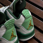 AIR JORDAN 4 / GREEN WHITE