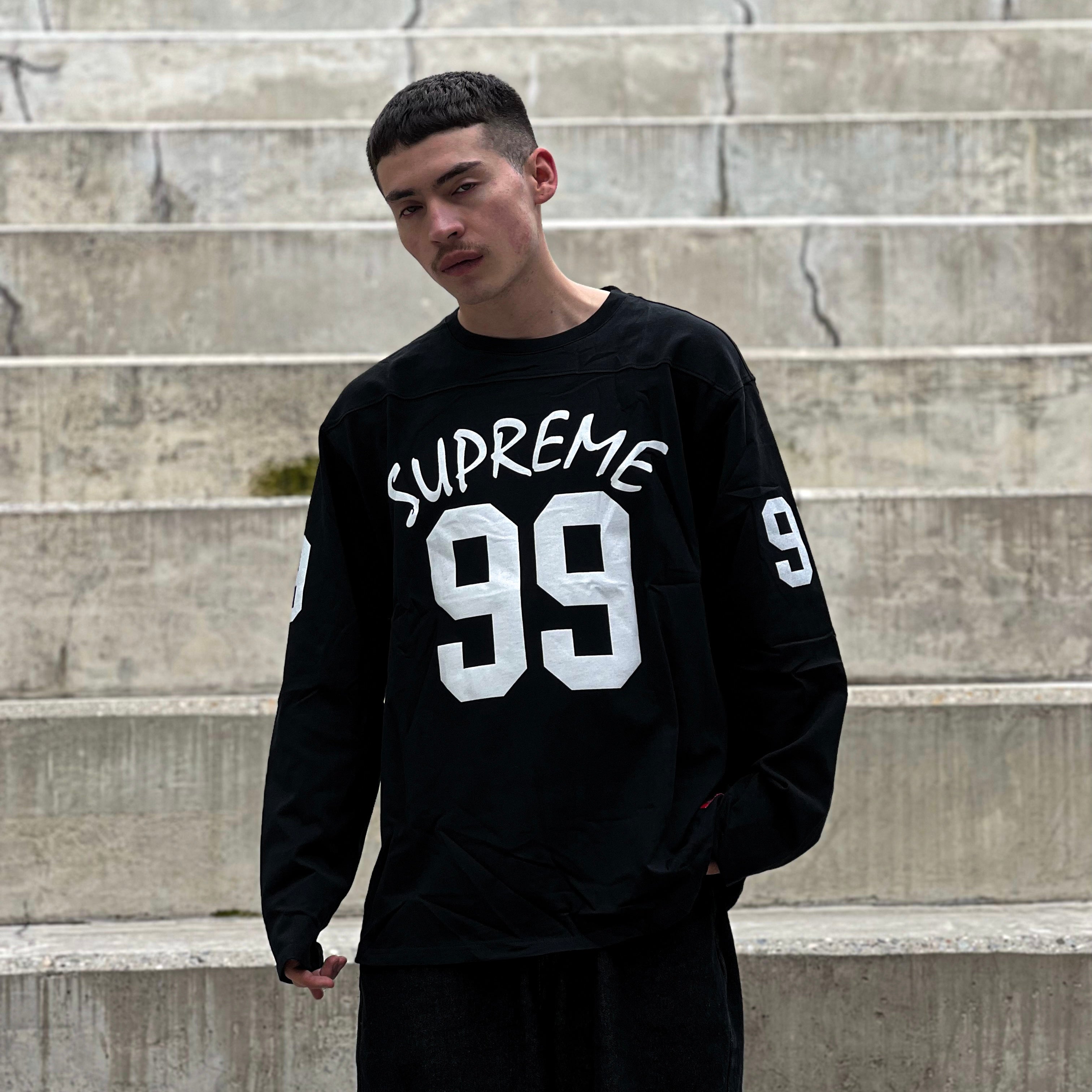 CAMISA MANGA LARGA SUPREME / BLACK