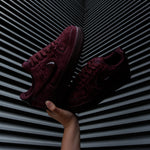 NIKE AIR FORCE 1 LOW 07 / BUEGUNDY CRUSH