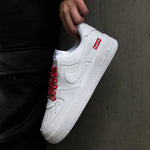 NIKE AIR FORCE 1 LOW / SUPREME WHITE