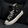 CONVERSE FLOWERS / BLACK