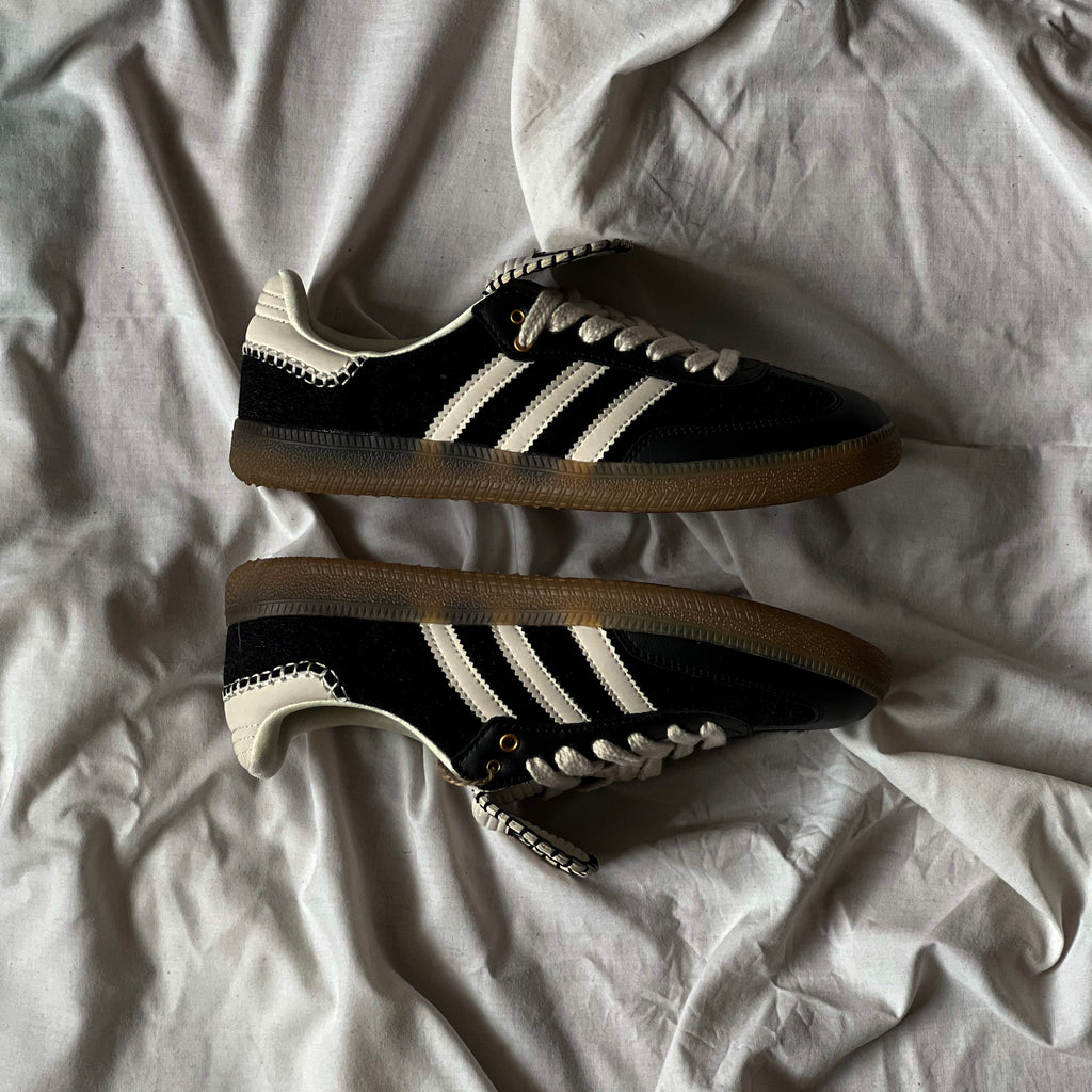 ADIDAS SAMBA PONY TOTAL / WALES BONNER BLACK