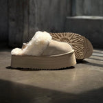 UGG FUNKETTE SLIPPER / MUSTARD SEED OR