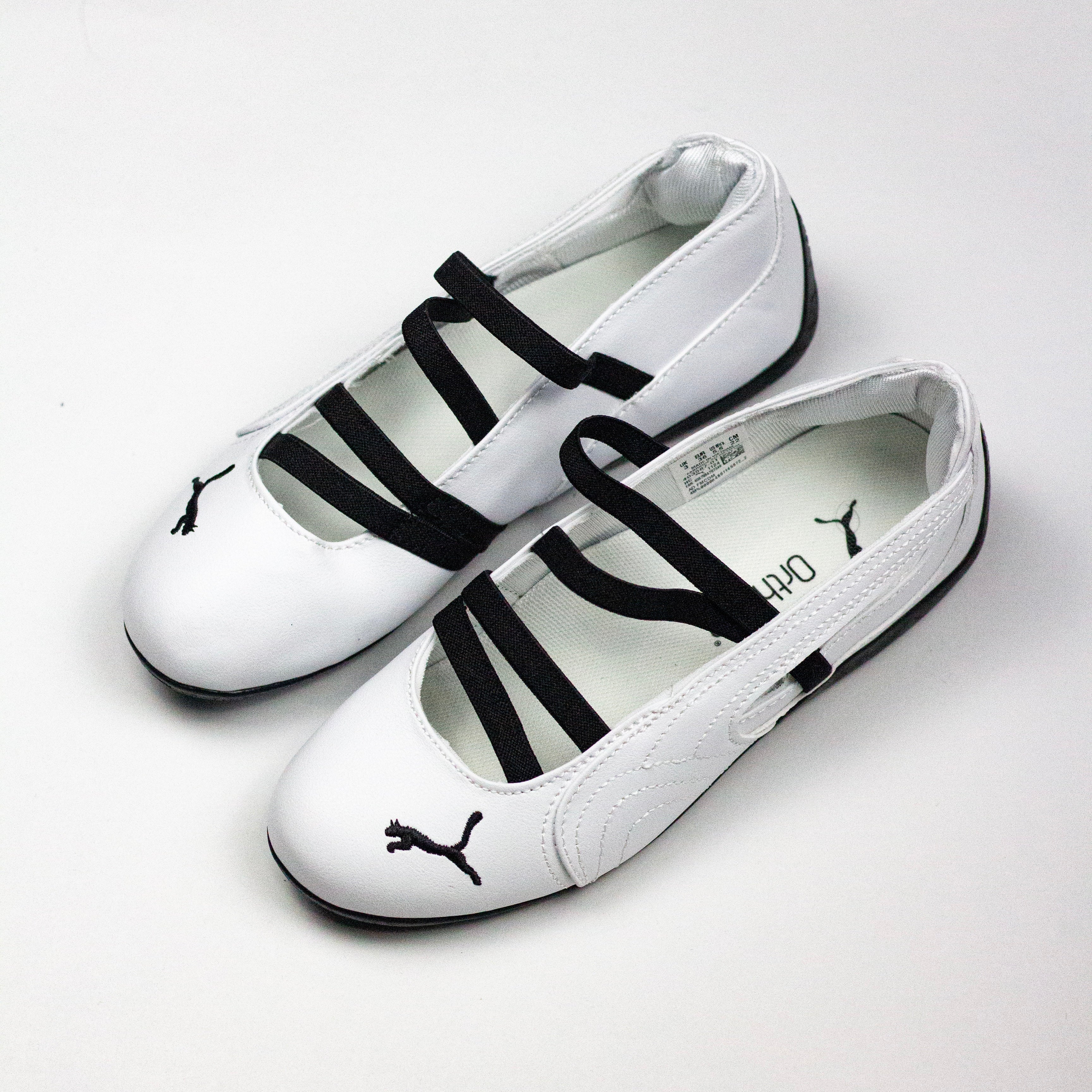 PUMA SPEEDCAT BALLET / WHITE BLACK
