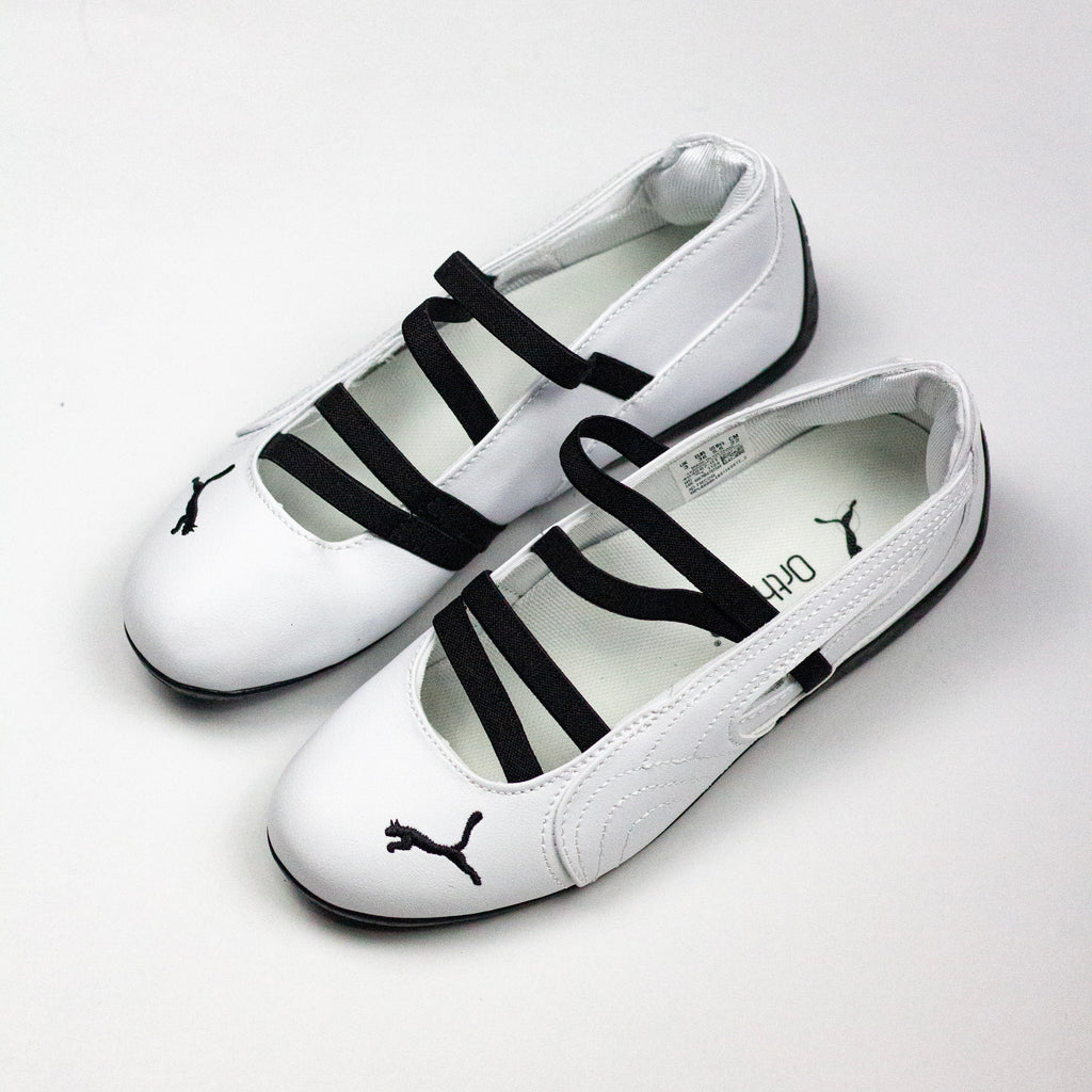 PUMA SPEEDCAT BALLET / WHITE BLACK