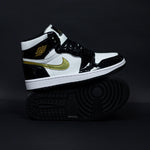 AIR JORDAN 1 MIND / PATENT BLACK GOLD
