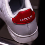 LACOSTE CARNABY SET / WHITE RED OR