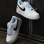 NIKE AIR FORCE 1 LOW / SUPREME WHITE BLACK