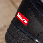 NIKE AIR FORCE 1 LOW / SUPREME BLACK