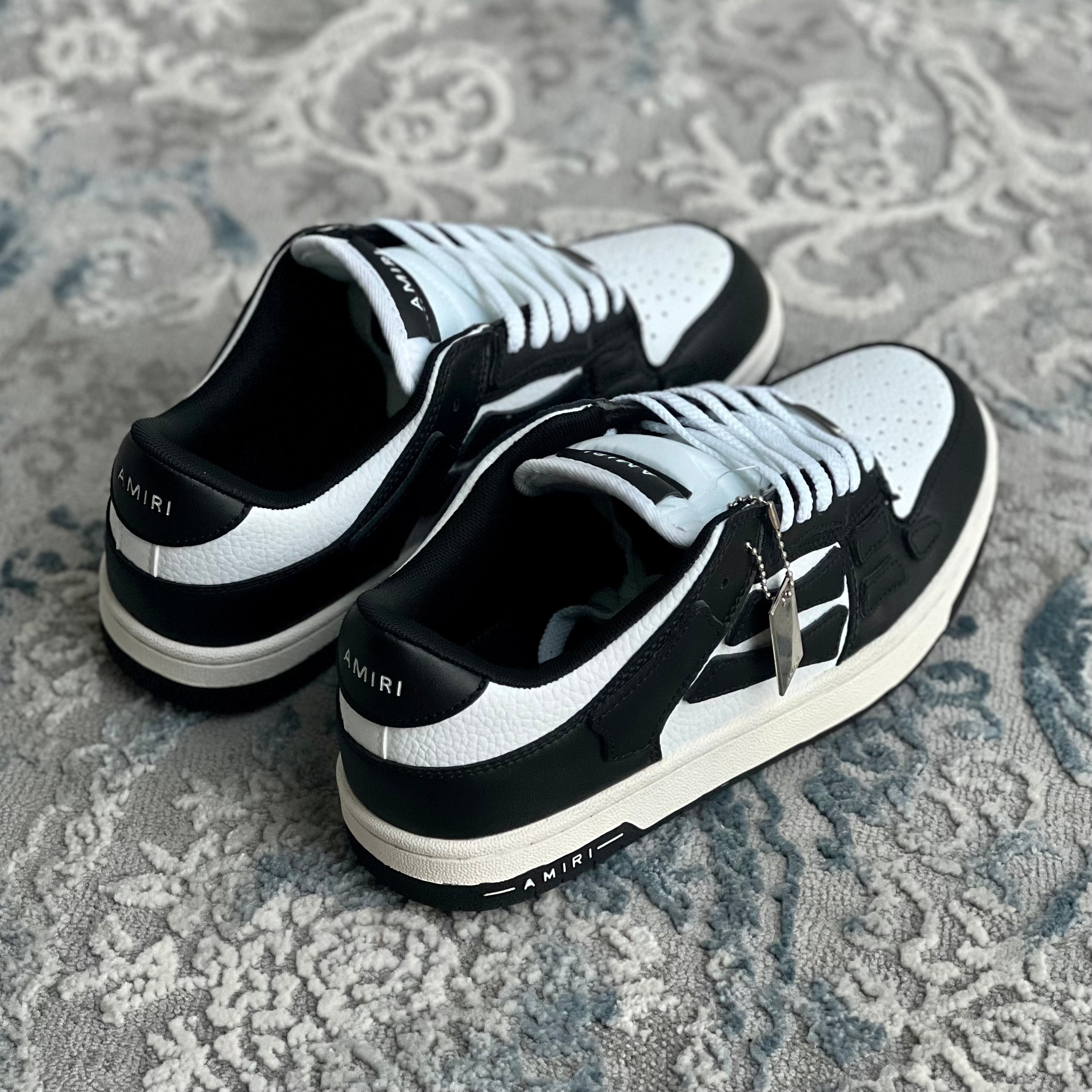 AMIRI SKEL TOP LOW / BLACK