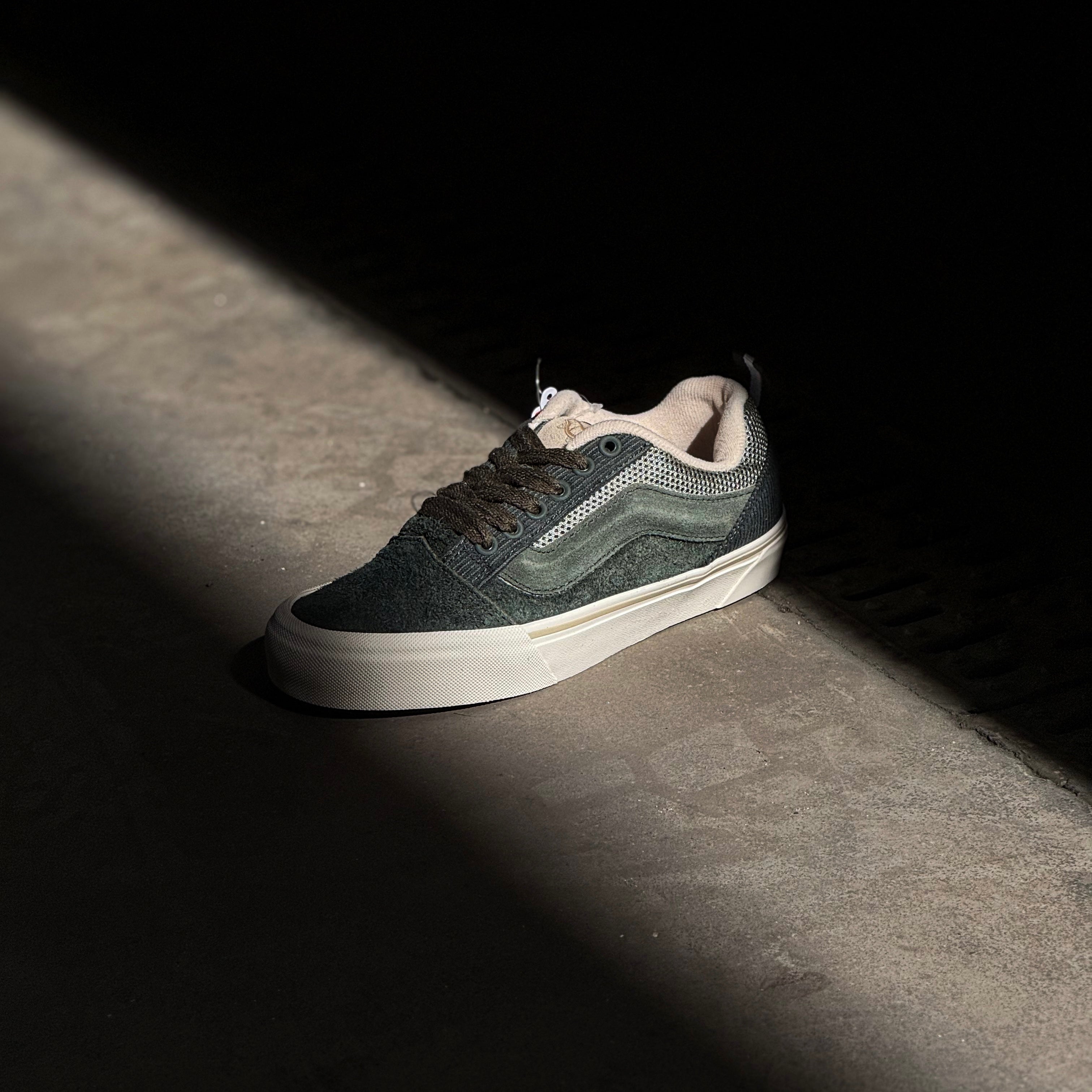 VANS KNU SKOOL / GREEN WHITE