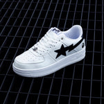 A BATHING APE BAPE STA / WHITE BLACK