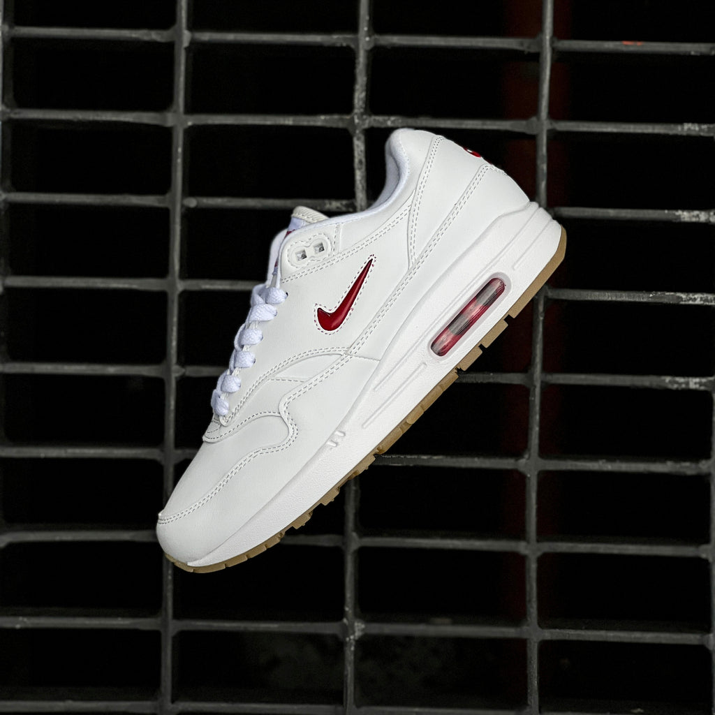 NIKE AIR MAX 1 PREMIUM / WHITE RED