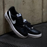 NIKE AIR FORCE 1 LOW / BLACK WHITE