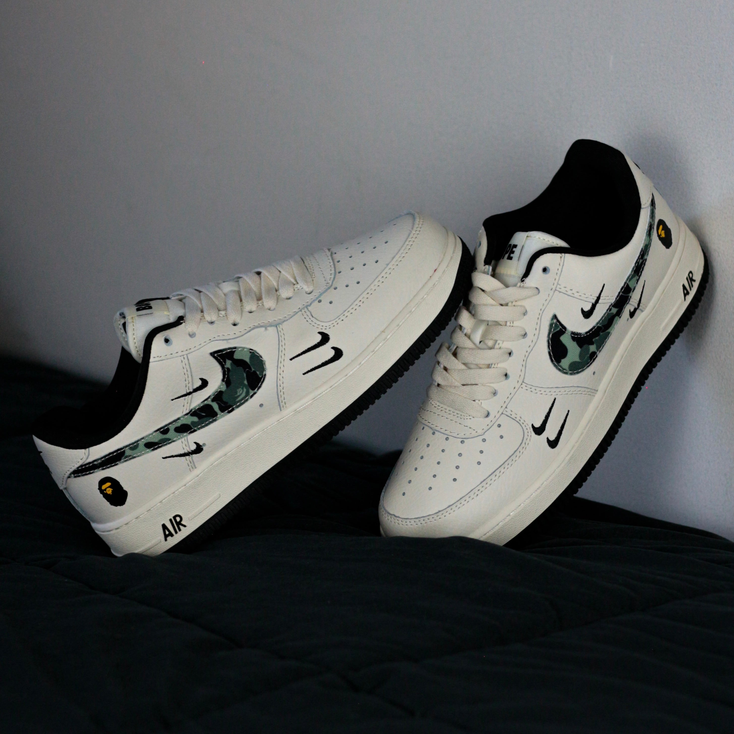 NIKE AIR FORCE 1 / BAPE GREEN