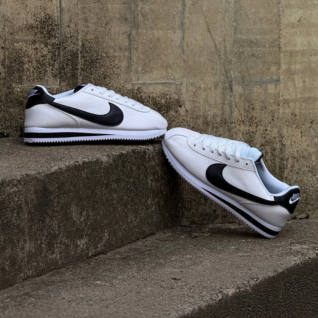 NIKE CORTEZ / WHITE BLACK