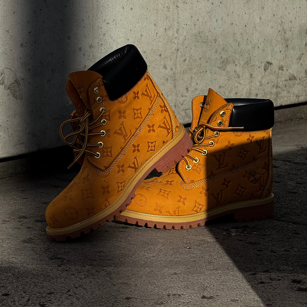 TIMBERLAND LOUIS VUITTON 6 ANKLE BOOT / WHEAT MONOGRAM
