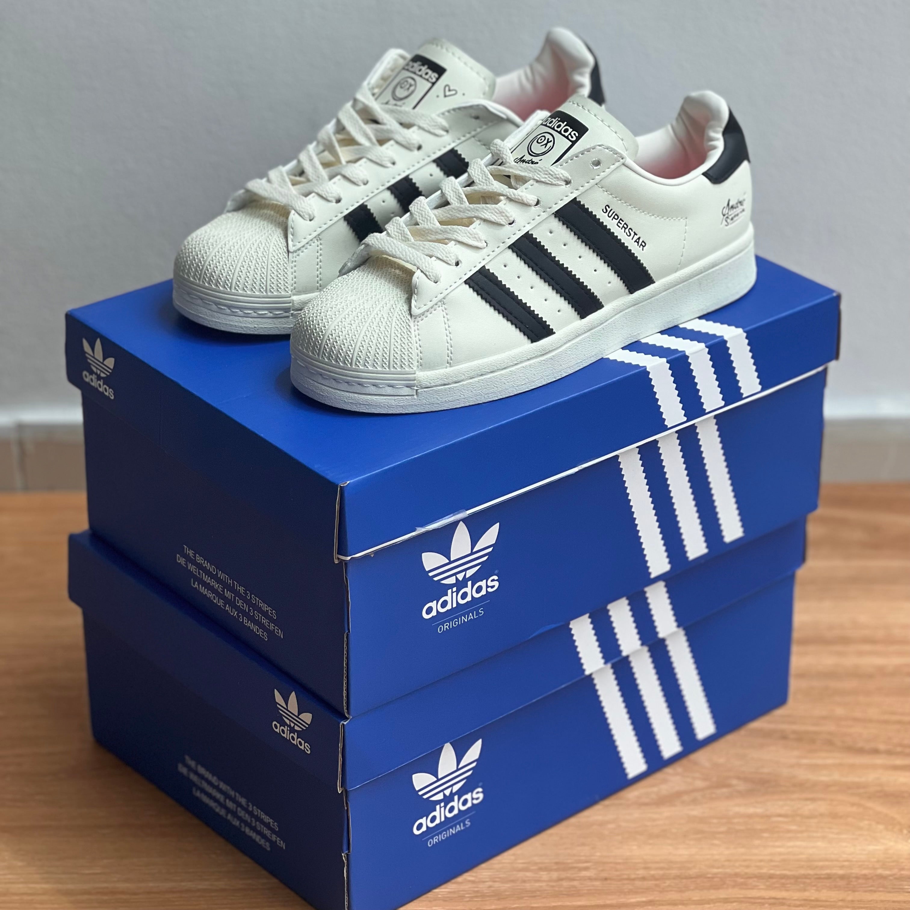 ADIDAS SUPERSTAR / ANDRÉ SARAIVA CHALK WHITE BLACK