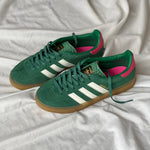 ADIDAS GAZELLE INDOOR / COLLEGIATE GREEN LUCID PINK
