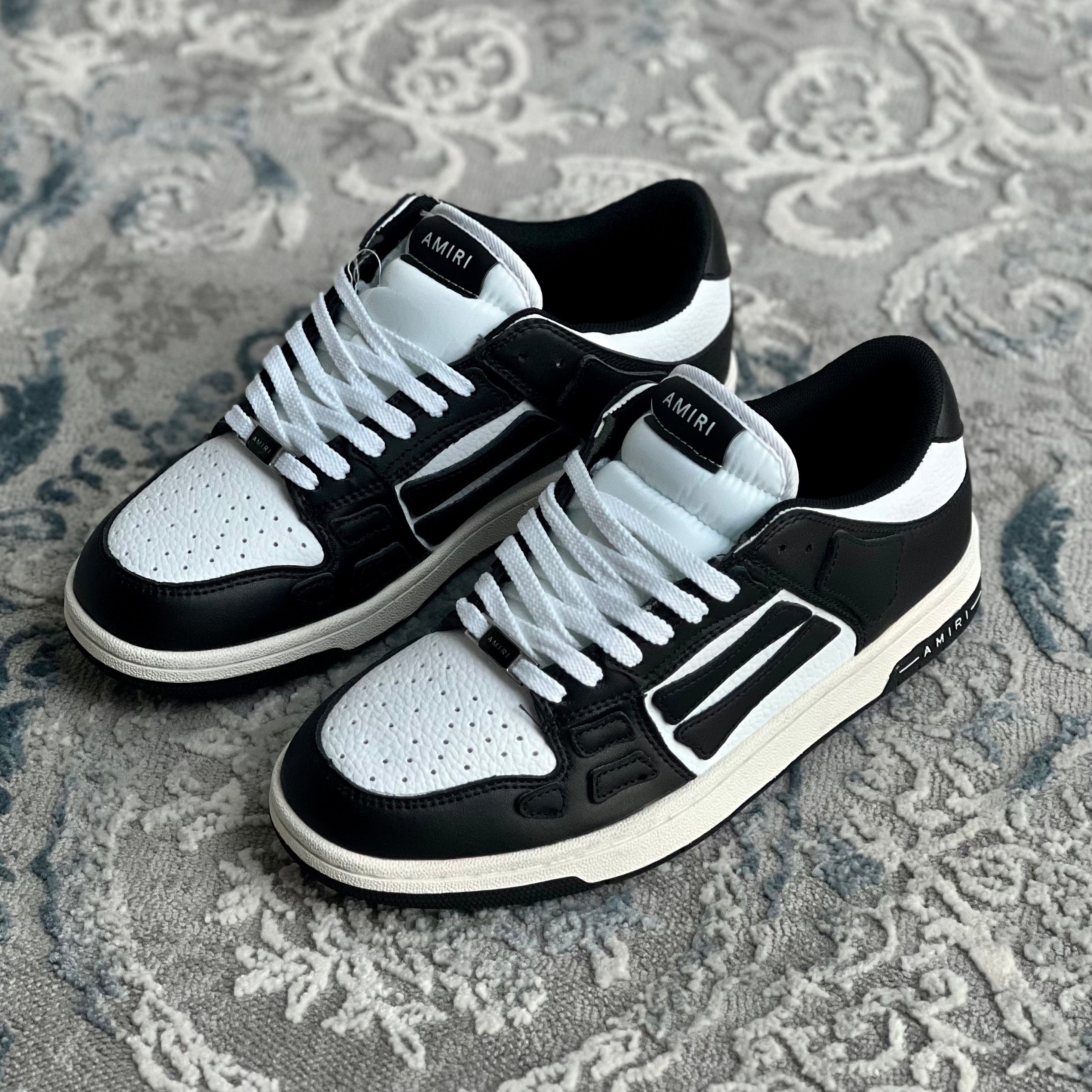 AMIRI SKEL TOP LOW / BLACK