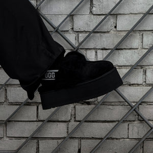 UGG FUNKETTE SLIPPER / BLACK