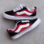 VANS KNU SCHOOL / BLACK RED