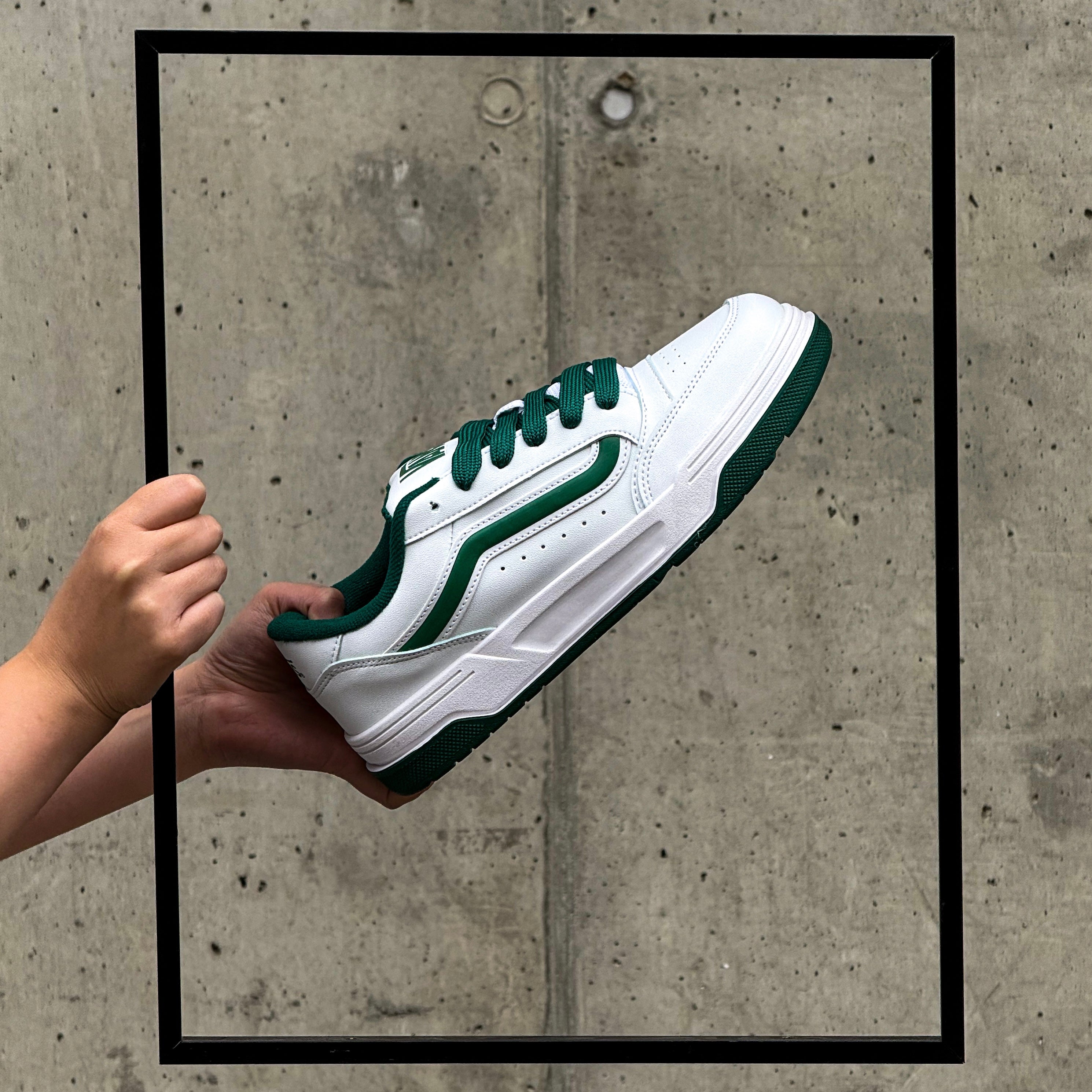 VANS HYLANE / WHITE GREEN