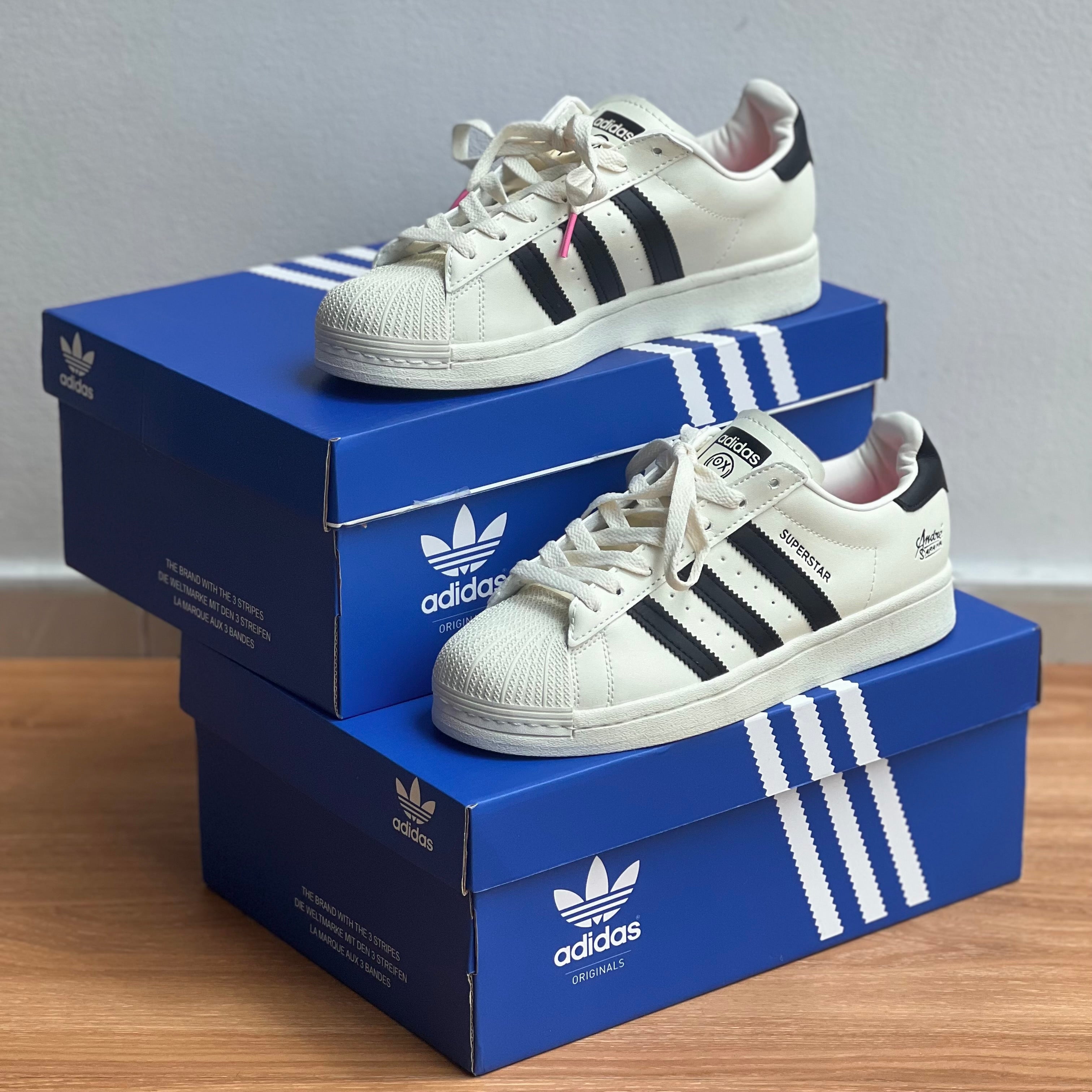 ADIDAS SUPERSTAR / ANDRÉ SARAIVA CHALK WHITE BLACK