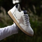 GOLDEN GOOSE BALL-STAR WHITE SILVER OR
