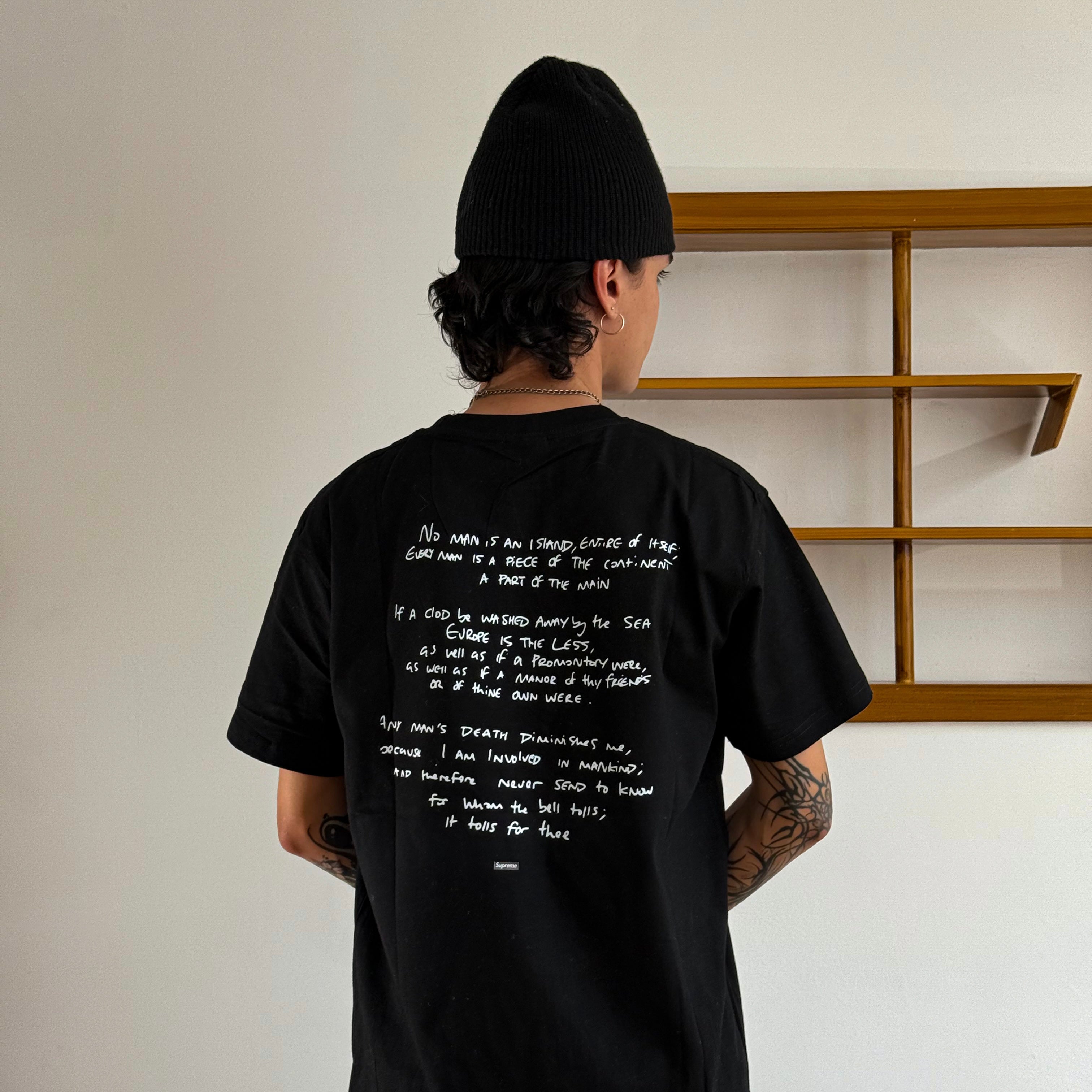 T-SHIRT SUPREME / BLACK