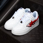 A BATHING APE BAPE STA LOW / SHARK WHITE