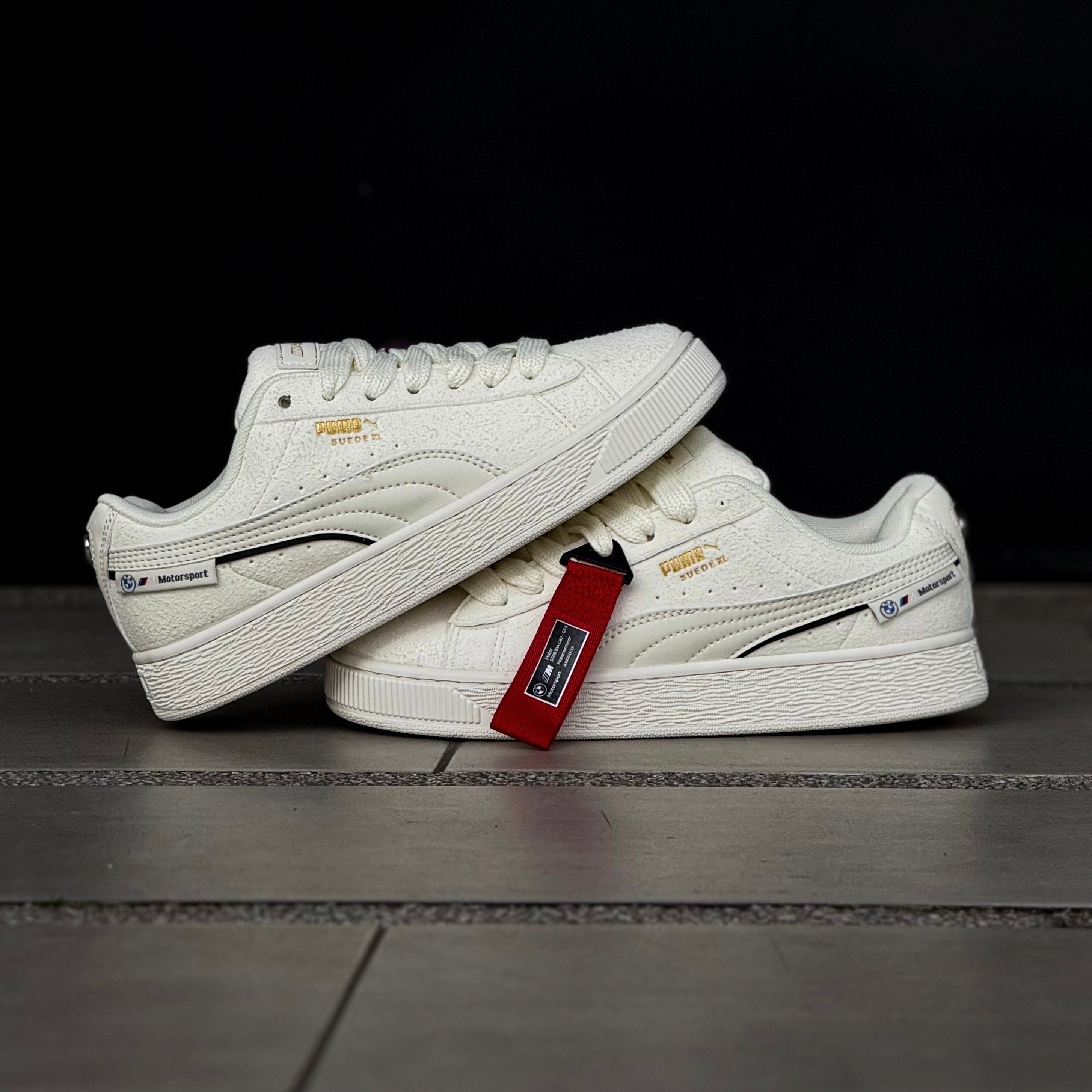 PUMA SUEDE XL BMW / WHITE