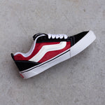 VANS KNU SCHOOL / BLACK RED