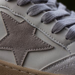 GOLDEN GOOSE BALL-STAR WHITE SILVER OR