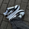 A BATHING APE BAPE STA LOW / BLOCK SHARK BLACK