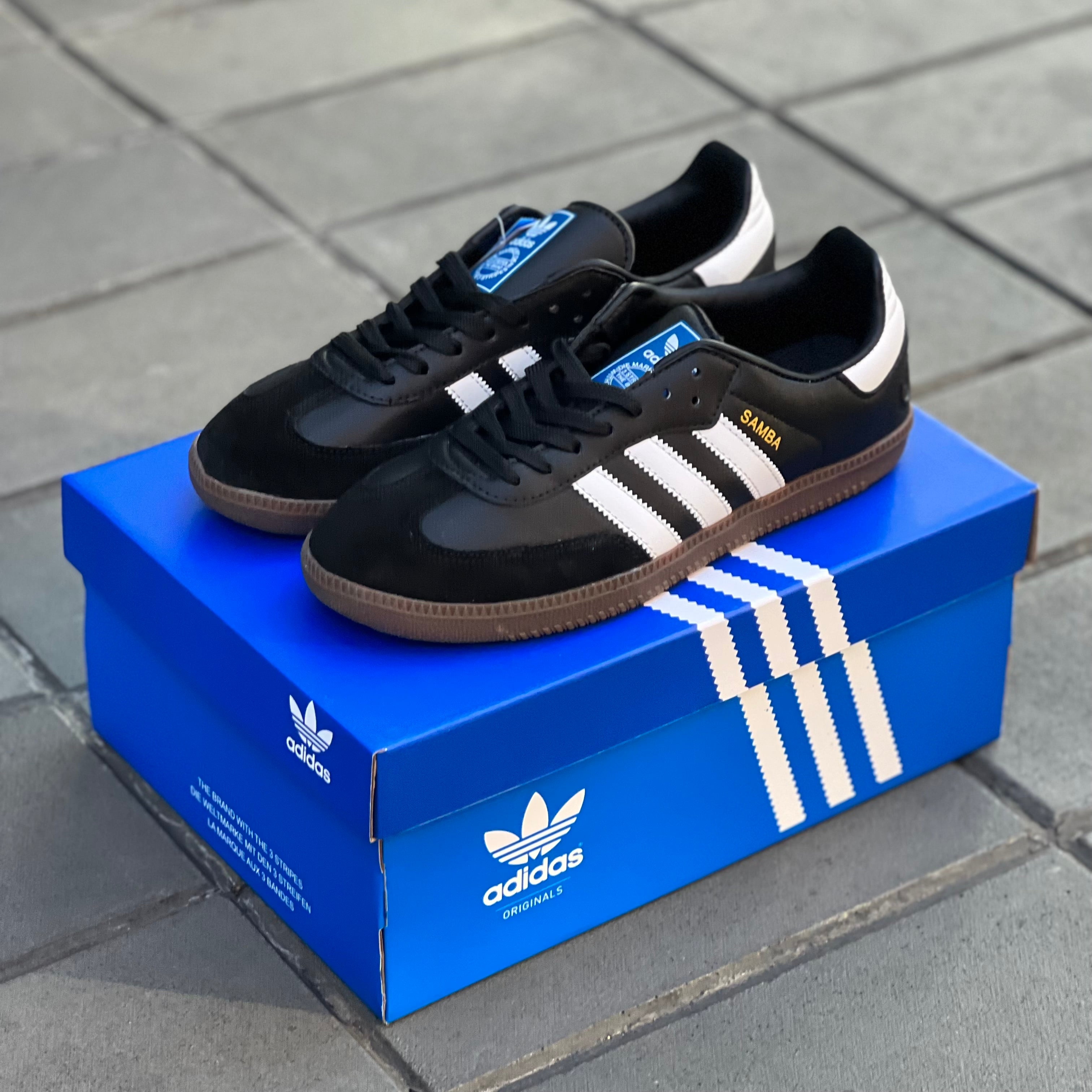 ADIDAS SAMBA OG / BLACK WHITE